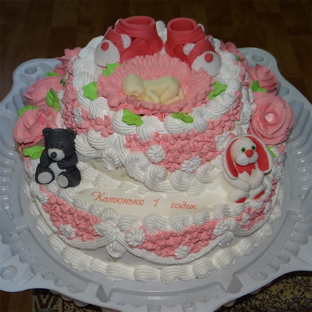 Торт для девочки на 2 года фото
